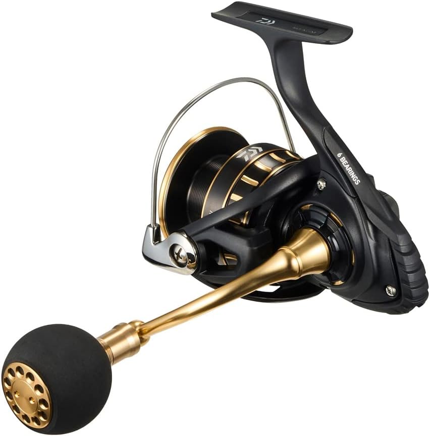 Front view of Daiwa BG SW 4000D-CXH showing long cast spool and smooth line roller for offshore lure casting

内容のポイント: ロングキャスト対応スプールと滑らかなラインローラー

キーワード: Daiwa reel, BG SW 4000, long cast spool, offshore casting

✅ ALTテキスト③：上面図（ハンドルとドラグノブ）
Top view of Daiwa 23 BG SW 4000D-CXH with ergonomic handle and ATD drag knob for smooth and powerful retrieves

内容のポイント: エルゴノミックハンドルとATDドラグでパワフルな巻き上げを実現

キーワード: Daiwa spinning reel, ATD drag, BG SW 4000, powerful retrieve

ご希望があれば、5000〜14000番など他番手モデルや、ショアジギング／ライトジギング特化のALT
