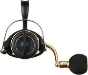 Top view of Daiwa 23 BG SW 4000D-CXH with ergonomic handle and ATD drag knob for smooth and powerful retrieves