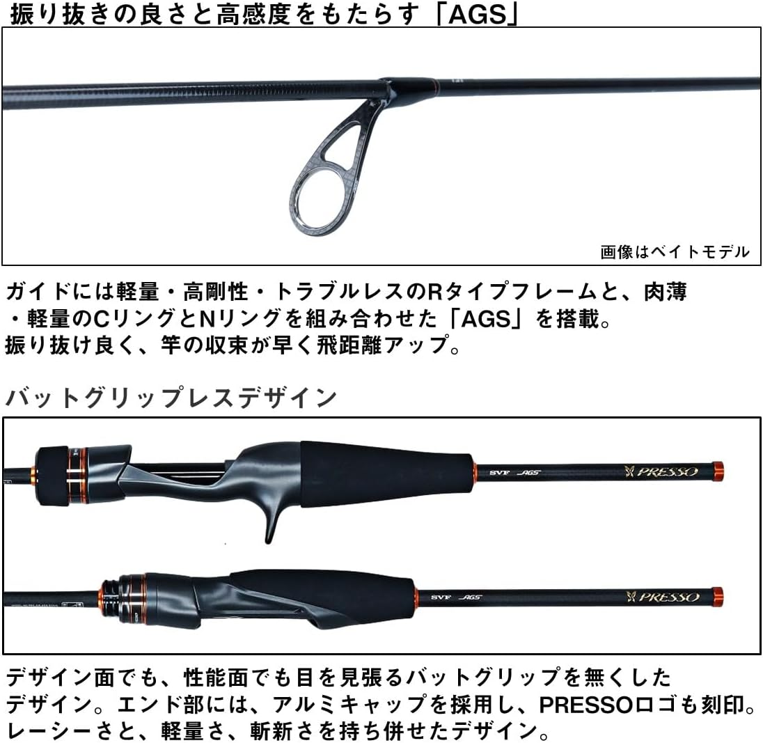 Daiwa Presso AIR AGS 510UL