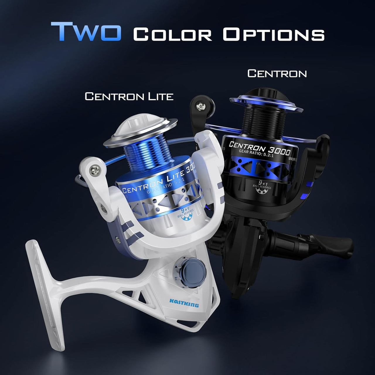 KastKing Summer and Centron Spinning Reels